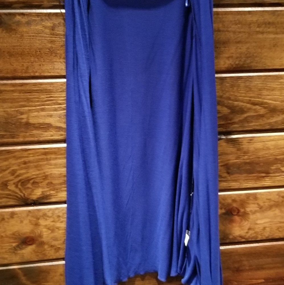Royal blue top